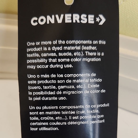 Converse Women's Yellow Sneakers - Picture 4 of 10